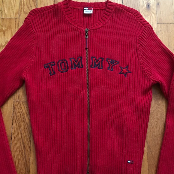 Tommy Hilfiger zip up sweater - Picture 1 of 4